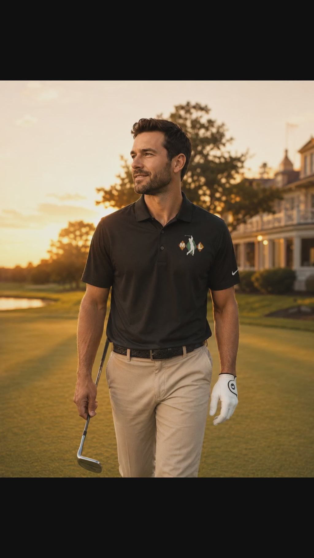 Personalized Nike Dri-FIT Golf Polo | Custom Embroidered Initials Polo Shirt