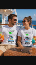 Cruise Mode Vacation T-Shirt | Adult and Youth Sizes