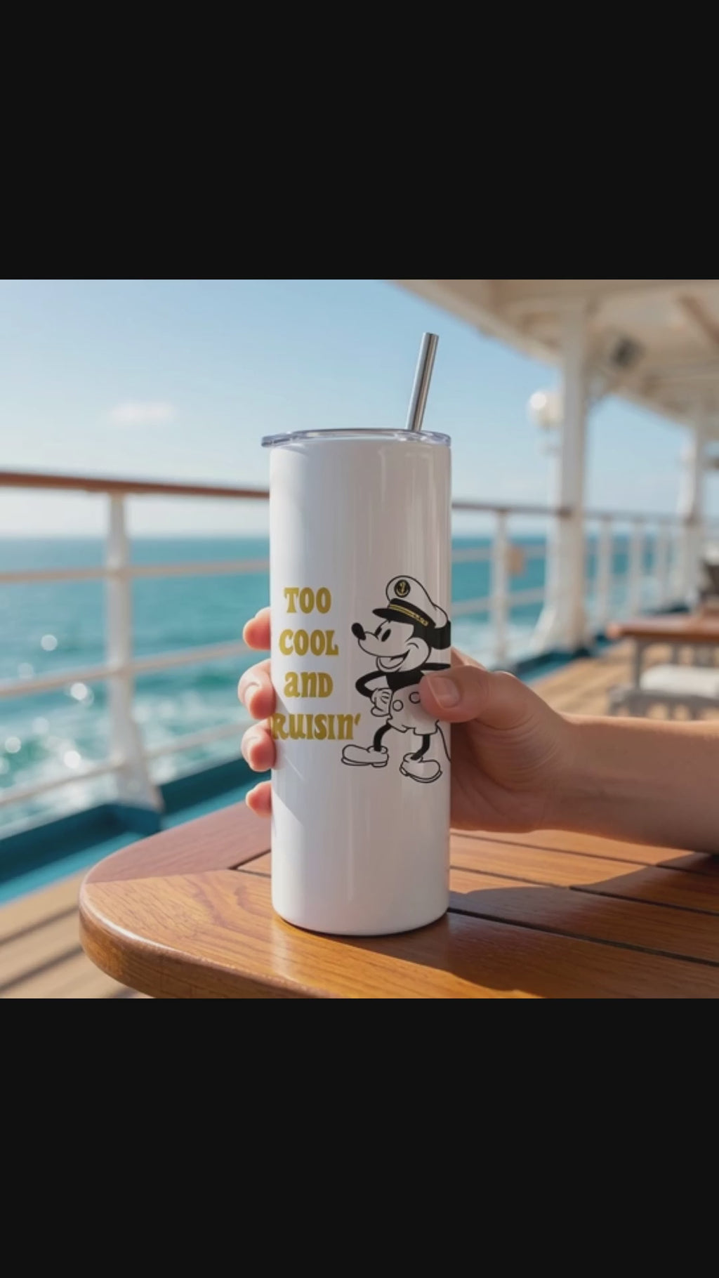Too Cool and Cruisin’ 20 oz Tumbler