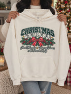 Christmas Social Club Hoodie | Gardenia Holiday Graphic Hoodie
