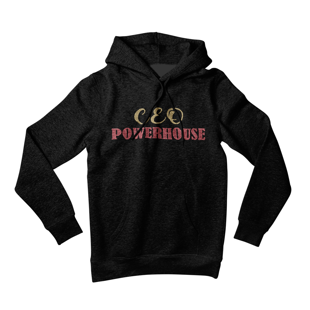 🎉 "CEO Powerhouse" Embroidered Inspirational Hoodie🎉